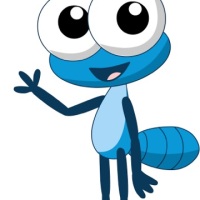 Bob Zoom, a simpática formiga azul, que auxilia no desenvolvimento motor e gestual das crianças até 4 anos de idade, é sucesso absoluto no Youtube e Facebook